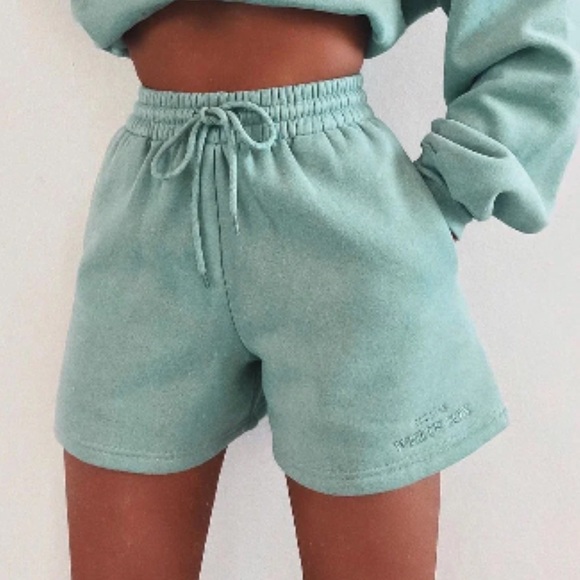 White Fox Boutique Sweat Shorts - Picture 2 of 2